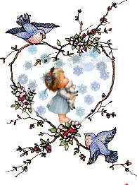 Gif animé coeur enfant